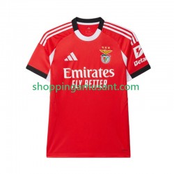Benfica Homme Domicile 2025-2026 Manche Courte Maillot de Foot