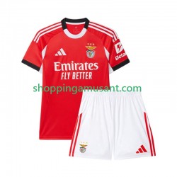 Benfica Enfant Domicile 2025-2026 Manche Courte Maillot de Foot
