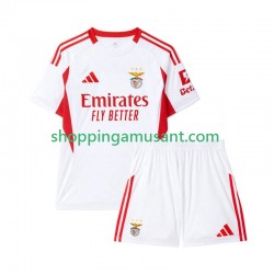 Benfica Enfant Neutre 2025-2026 Manche Courte Maillot de Foot