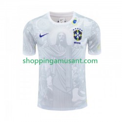 Brésil Special Jesus Homme Domicile 2024-2025 Manche Courte Maillot de Foot