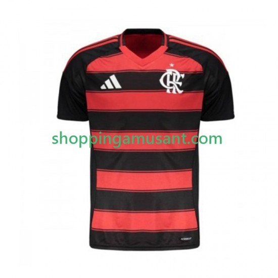 CR Flamengo Homme Domicile 2025-2026 Manche Courte Maillot de Foot