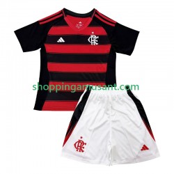 CR Flamengo Enfant Domicile 2025-2026 Manche Courte Maillot de Foot