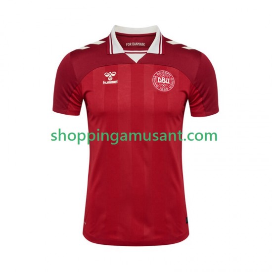 Danemark Homme Domicile 2025 Manche Courte Maillot de Foot