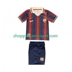 FC Barcelone 125th Anniversary Enfant Domicile 2025-2026 Manche Courte Maillot de Foot