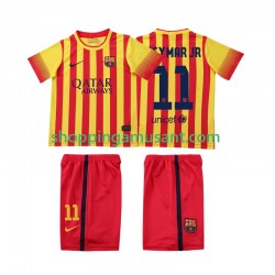 FC Barcelone Neymar JR 11 2013 2014 Rétro Enfant Extérieur Manche Courte Maillot de Foot
