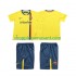FC Barcelone 2009 Rétro Enfant Extérieur 2008 Manche Courte Maillot de Foot