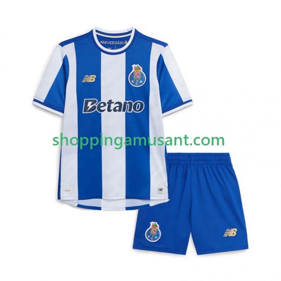 FC Porto Enfant Domicile 2025-2026 Manche Courte Maillot de Foot