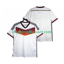 Allemagne World Cup 2014 Rétro Homme Domicile Manche Courte Maillot de Foot