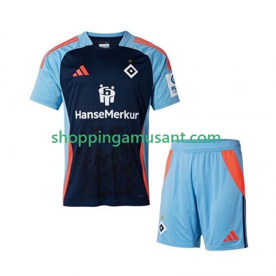 Hamburger SV Special Enfant Domicile 2025-2026 Manche Courte Maillot de Foot