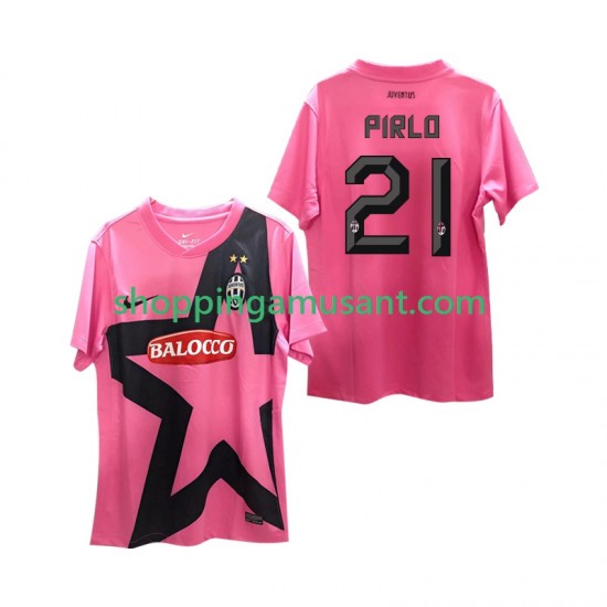 Juventus Andrea Pirlo 21 -2012 Rétro Homme Extérieur 2011 Manche Courte Maillot de Foot