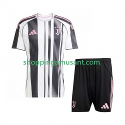 Juventus Enfant Domicile 2025-2026 Manche Courte Maillot de Foot