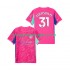 Manchester City Ederson Moraes 31 Gardien Homme Extérieur 2025-2026 Manche Courte Maillot de Foot