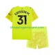 Manchester City Ederson Moraes 31 Gardien Enfant Neutre 2025-2026 Manche Courte Maillot de Foot