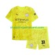 Manchester City Ederson Moraes 31 Gardien Enfant Neutre 2025-2026 Manche Courte Maillot de Foot