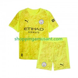 Manchester City Gardien Enfant Neutre 2025-2026 Manche Courte Maillot de Foot