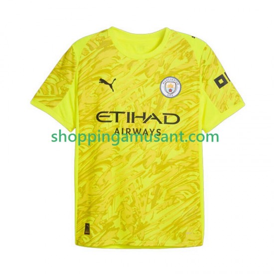 Manchester City Gardien Homme Neutre 2025-2026 Manche Courte Maillot de Foot