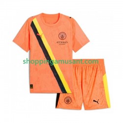 Manchester City UPER Kids Gardien Enfant Domicile 2025-2026 Manche Courte Maillot de Foot