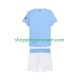 Manchester City Enfant Domicile 2025-2026 Manche Courte Maillot de Foot