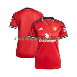 Manchester United Féminine Domicile 2025-2026 Manche Courte Maillot de Foot