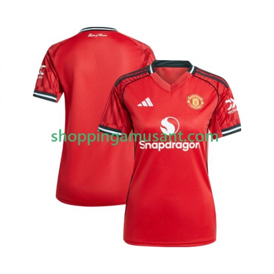 Manchester United Féminine Domicile 2025-2026 Manche Courte Maillot de Foot