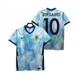 Norvège ODEGAARD 10 2020-2021 Homme Extérieur Manche Courte Maillot de Foot