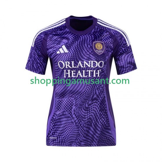 Orlando City Homme Domicile 2025-2026 Manche Courte Maillot de Foot