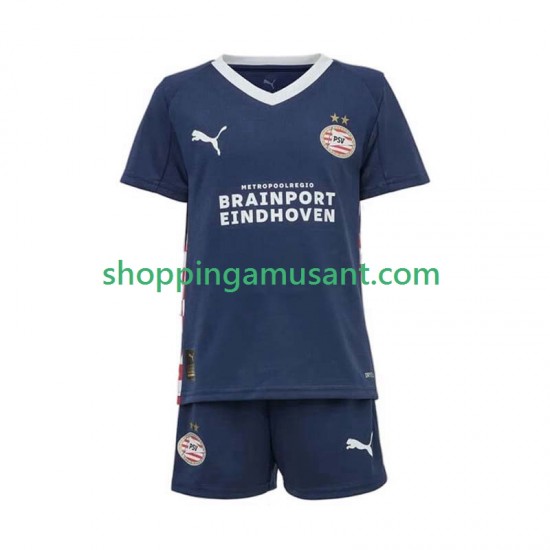 PSV Eindhoven Enfant Extérieur 2025-2026 Manche Courte Maillot de Foot