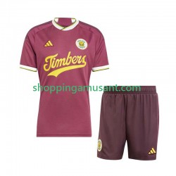 Bois de Portland Enfant Neutre 2024 Manche Courte Maillot de Foot