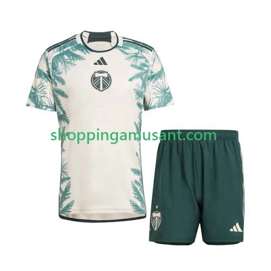 Bois de Portland Enfant Extérieur 2024 Manche Courte Maillot de Foot