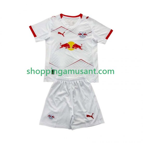 RB Leipzig Enfant Domicile 2025-2026 Manche Courte Maillot de Foot