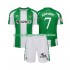 Real Betis Antony 7 Enfant Domicile 2025-2026 Manche Courte Maillot de Foot