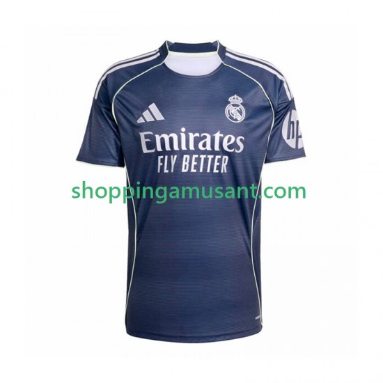 Real Madrid Homme Extérieur 2025-2026 Manche Courte Maillot de Foot