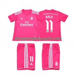 Real Madrid Bale 11 2014 2015 Rétro Enfant Extérieur Manche Courte Maillot de Foot