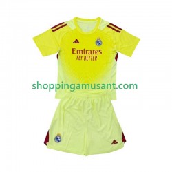 Real Madrid Gardien Enfant 4ème 2025-2026 Manche Courte Maillot de Foot