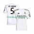 Real Madrid Jude Bellingham 5 Homme Domicile 2025-2026 Manche Courte Maillot de Foot