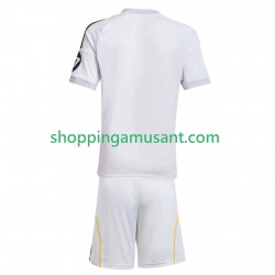 Real Madrid Enfant Domicile 2025-2026 Manche Courte Maillot de Foot
