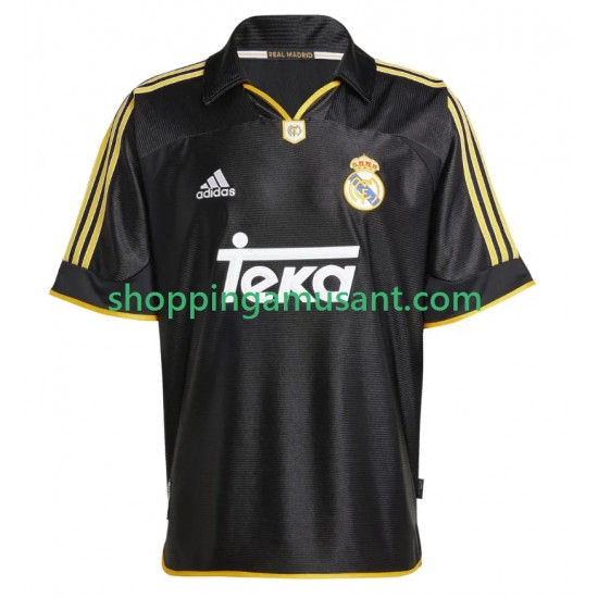 Real Madrid -2000 Rétro Homme Extérieur 1999 Manche Courte Maillot de Foot