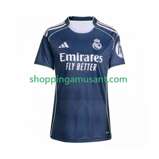 Real Madrid Féminine Extérieur 2025-2026 Manche Courte Maillot de Foot