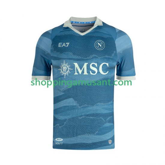 Naples SSC Special Homme Domicile 2024-2025 Manche Courte Maillot de Foot