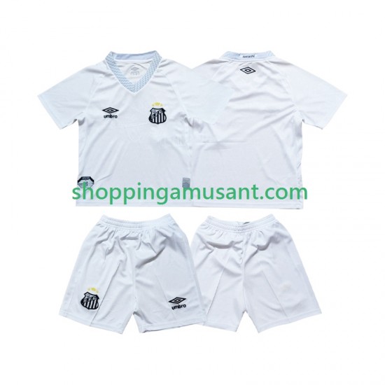 Santos FC Enfant Domicile 2025-2026 Manche Courte Maillot de Foot