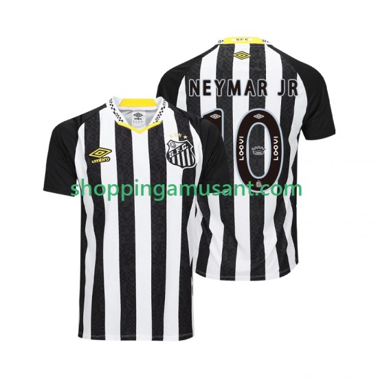 Santos FC NEYMAR JR 10 Homme Extérieur 2025-2026 Manche Courte Maillot de Foot