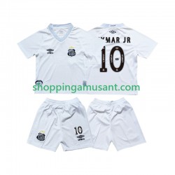 Santos FC Neymar JR 10 Enfant Domicile 2025-2026 Manche Courte Maillot de Foot
