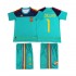Espagne Casillas 1 Rétro Enfant Domicile 2010 Manche Courte Maillot de Foot