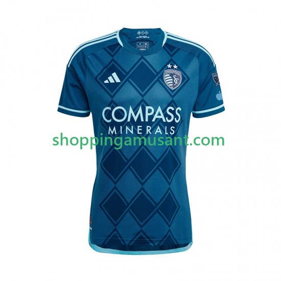 Sporting Kansas City Homme Extérieur 2025-2026 Manche Courte Maillot de Foot