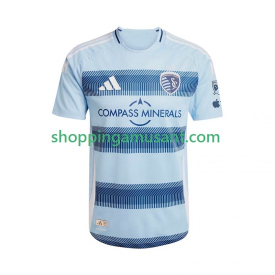 Sporting Kansas City Homme Domicile 2025-2026 Manche Courte Maillot de Foot