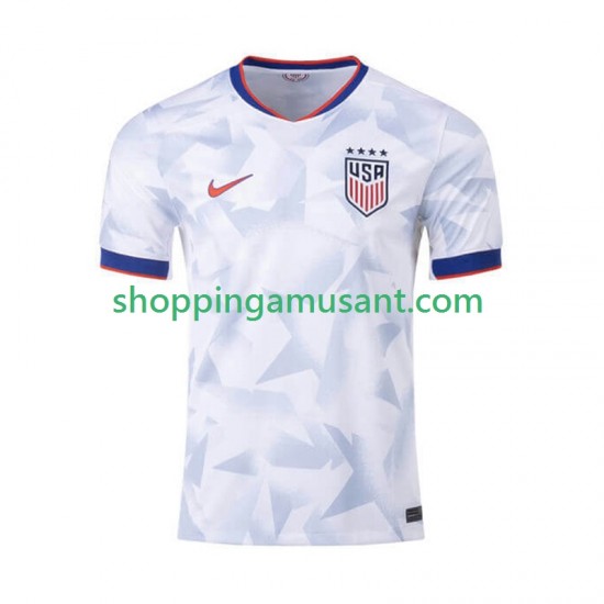 États-Unis Homme Domicile 2025 Manche Courte Maillot de Foot