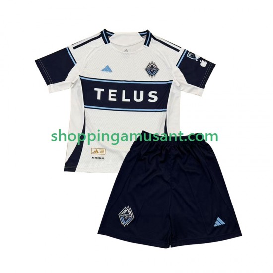 Vancouver Whitecaps Enfant Extérieur 2025 Manche Courte Maillot de Foot