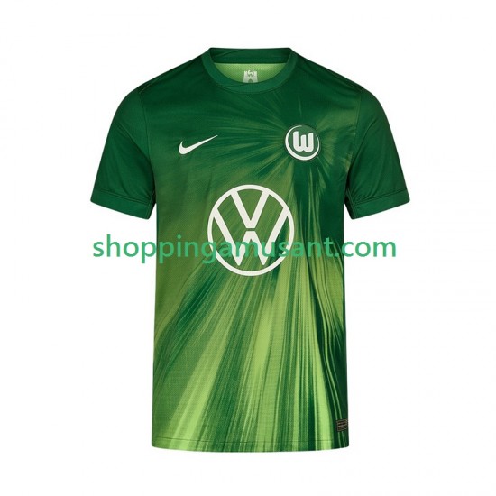 VfL Wolfsburg Homme Domicile 2025-2026 Manche Courte Maillot de Foot