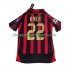 Maillot de Foot AC Milan KAKA 8 2007 Rétro Homme Domicile 2006 Manche Courte
