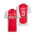 Maillot de Foot Ajax Amsterdam Brian Brobbey 9 Homme Domicile 2024-2025 Manche Courte